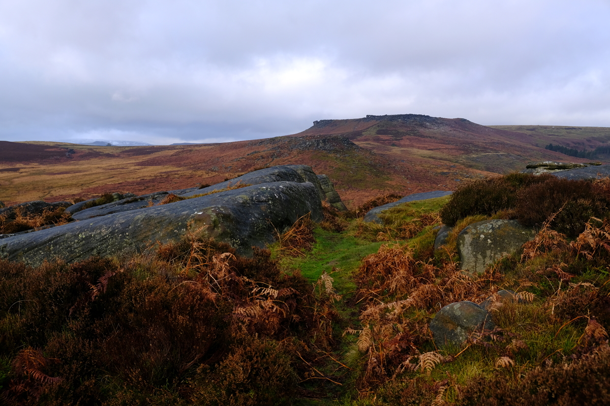 View of Higger Tor from Burbage Rocks