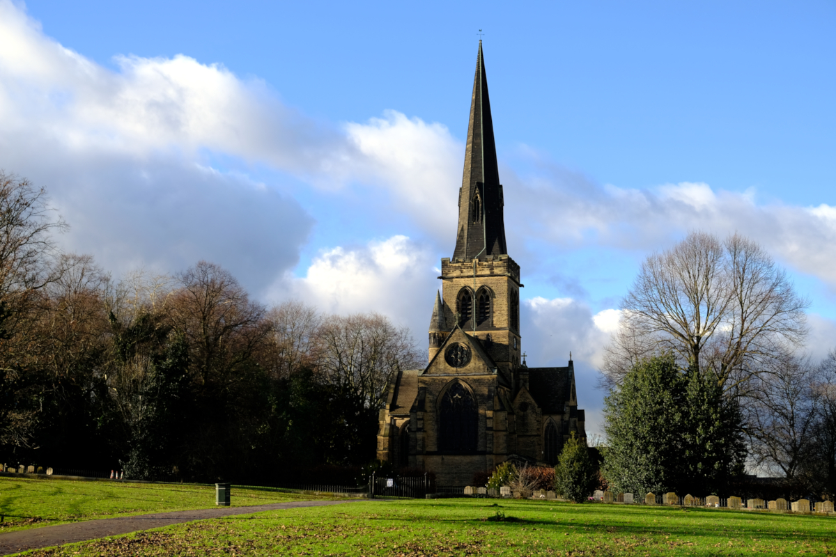 View of Holy Trinity Church, Wentworth, Rotherham, South Yorkshire
