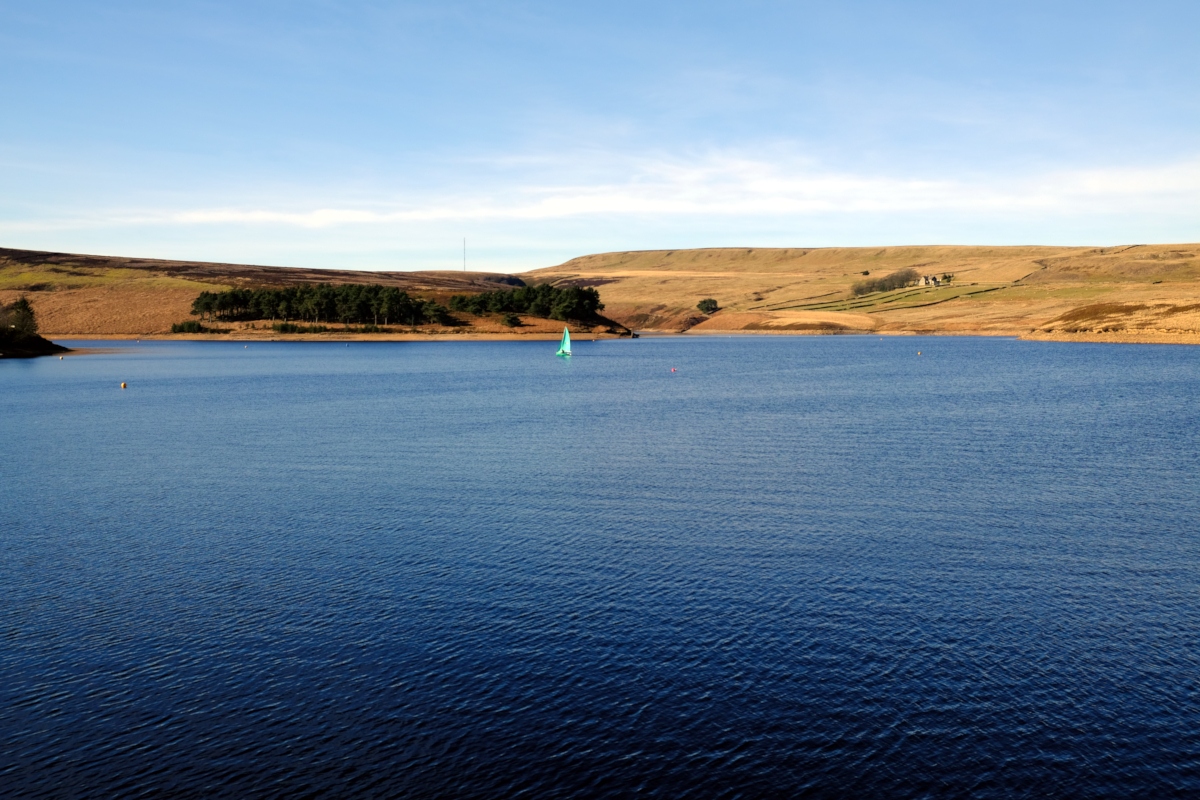 View of Winscar Reservoir, Dunford Bridge