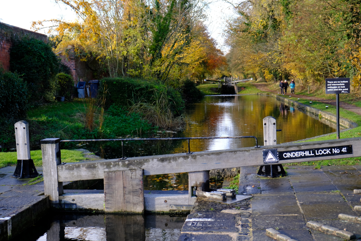 View of Chesterfield Canal, Shireoaks, Nottinghamshire