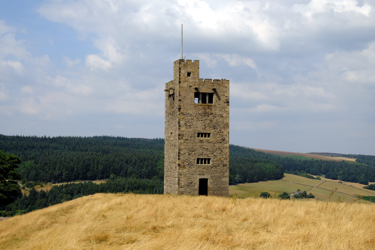 View of Boot's Folly, Strines, South Yorkshire