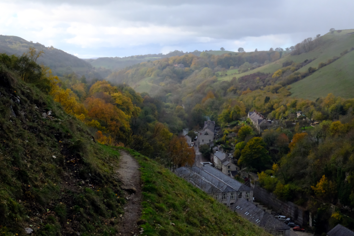 View of Miller's Dale, Derbyshire