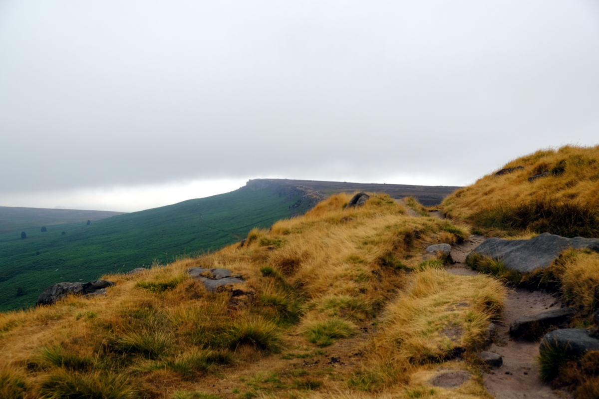 View of Stanage Edge, Derbyshire