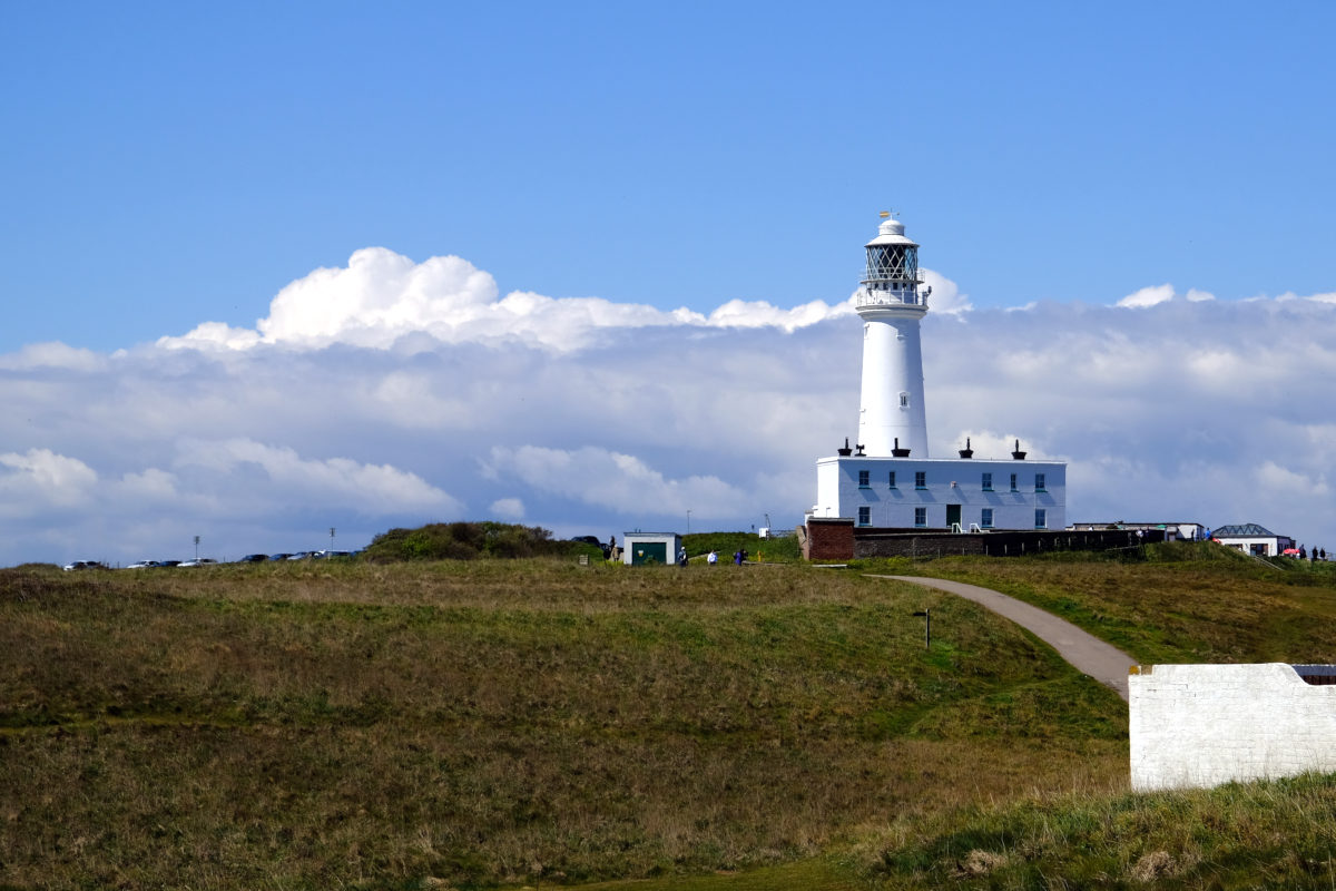 View of Flamborough Head Lighthouse
