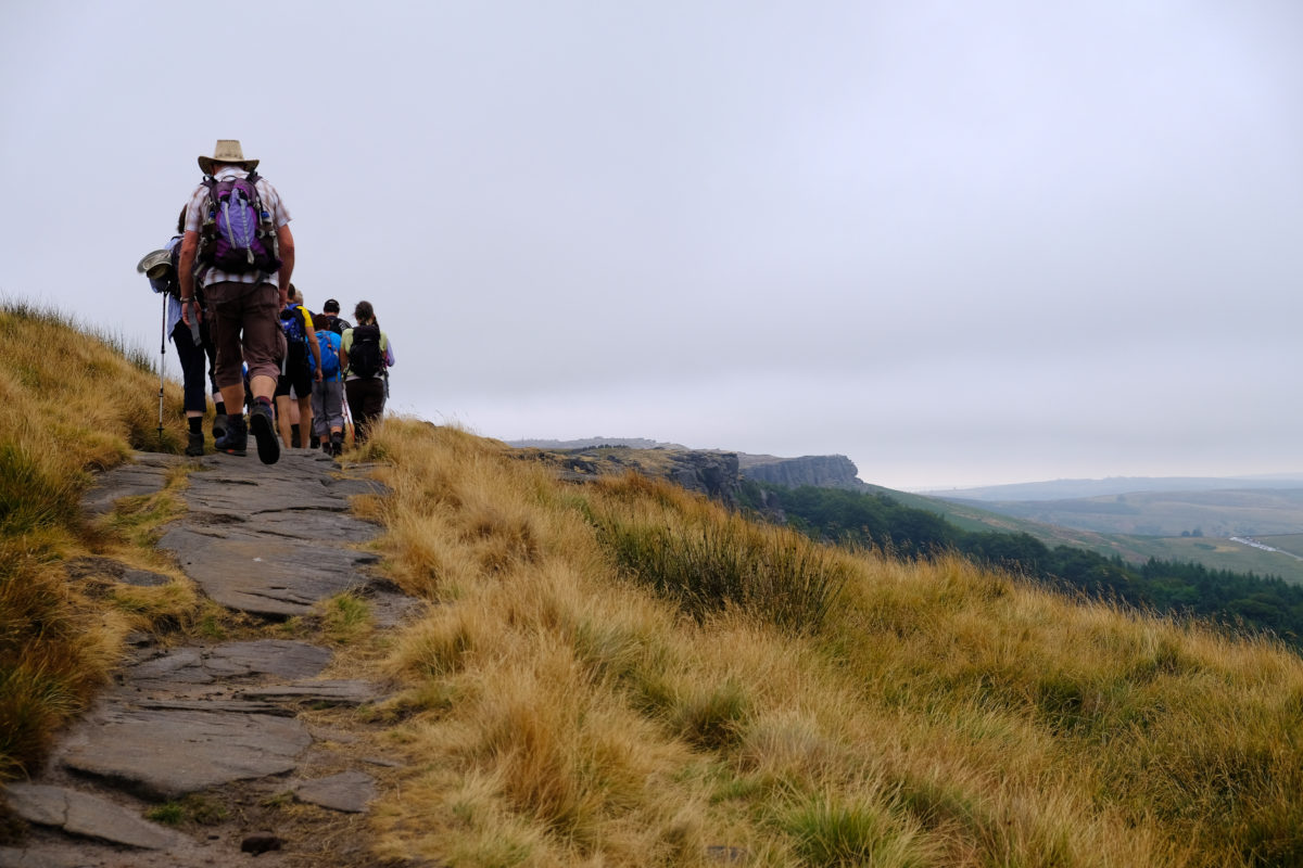 View of Stanage Edge